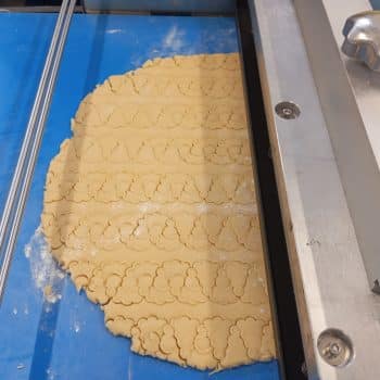 GC3500 automata leveles tészta vágó gép Bács-Kiskun Vármegyében ügyfelünknél