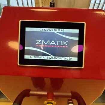 ZMATIK automata tésztanyújtó gép