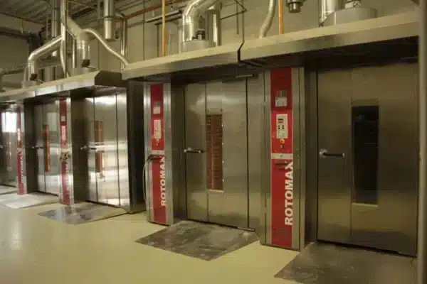 ROTOMAX rotary rack oven manufactured by Modul-Bake