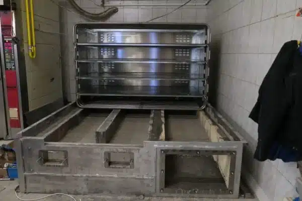 TERMOMAX steam tube oven installation