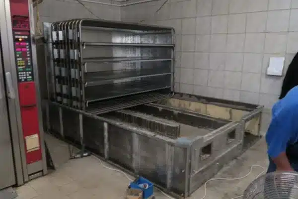 TERMOMAX steam tube oven installation
